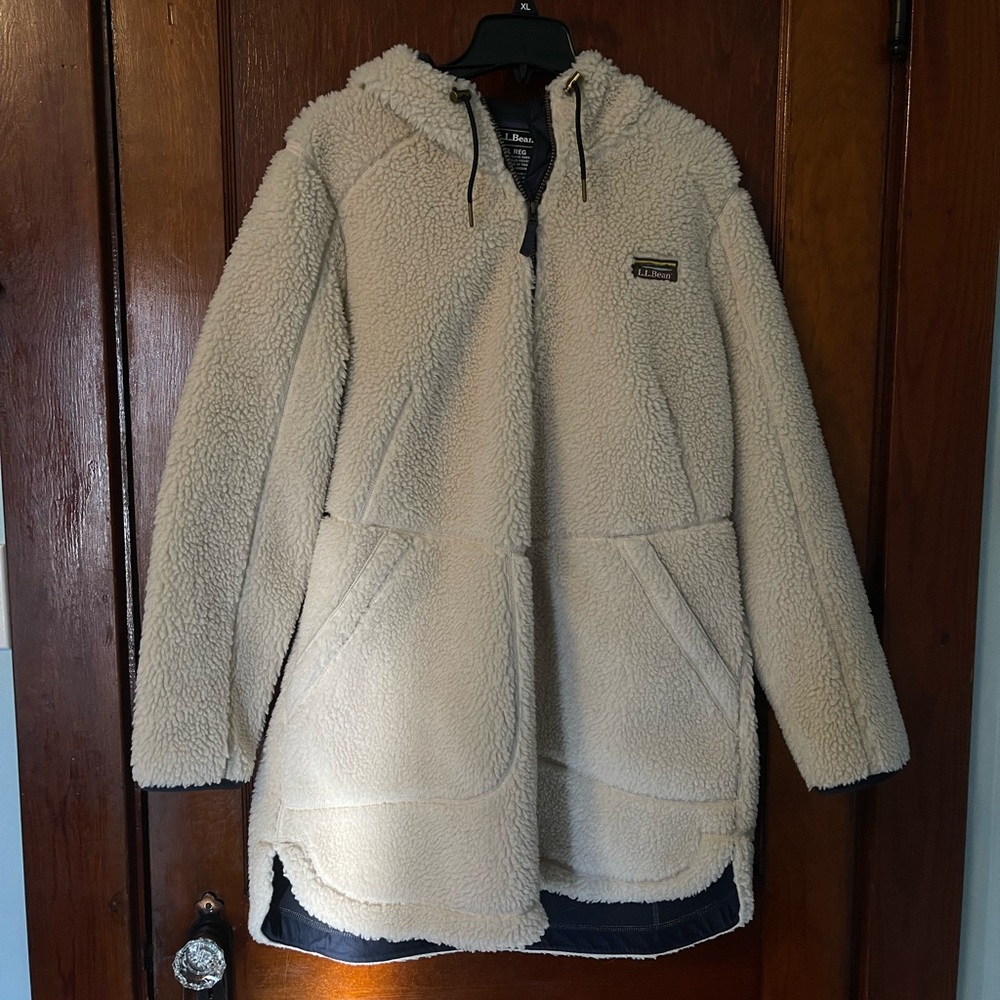 NWOT L.L. Bean Mountain Pile Fleece Coat